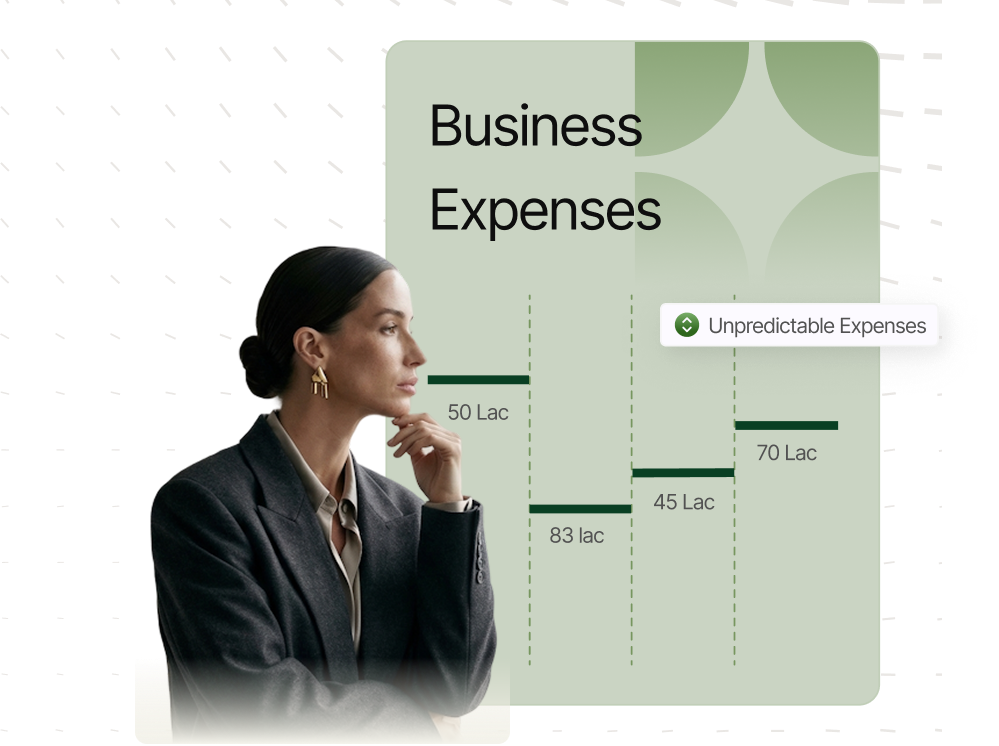 Business capital and personal wealth overlapping in the same accounts with no clear separation